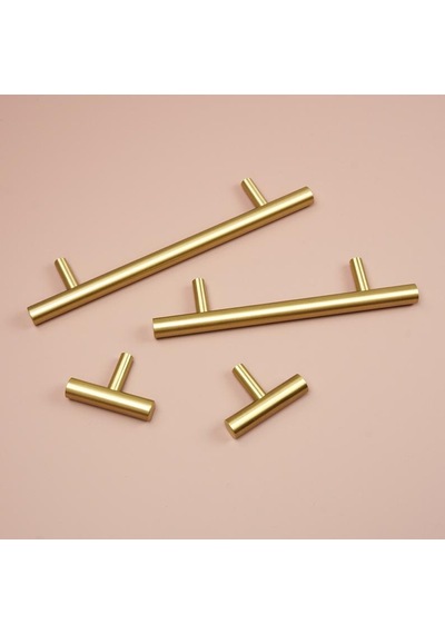 Rosa Mat Gold - Altın - Sarı Kulp 160 mm