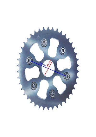 Cross 250 Yuki Izci Arka Dişli 530-42T Iç 45X6 Takozlu Ind Öm (492644318)