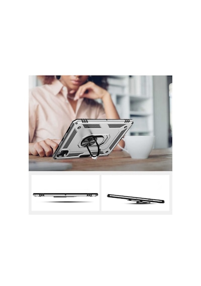 Apple Uyumlu iPad Pro 11 Tablet Kılıf Tam Korumalı Tank Silikon Kapak 549806001