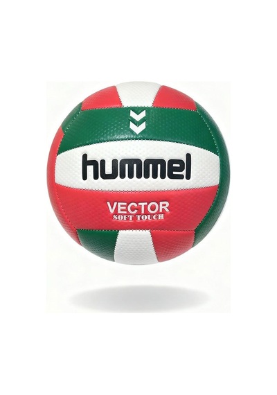 Delux Serisi Hummel Vector Volleyball Standart Kırmızı-yeşil-beyaz Spor Egzersiz Antrenman Çok Renkli