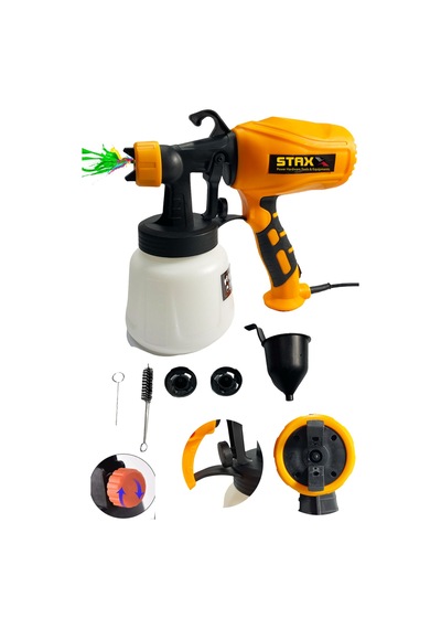 Staxx 800W Elektrikli Sprey Ilaç Dezenfektan Boya Tabancası