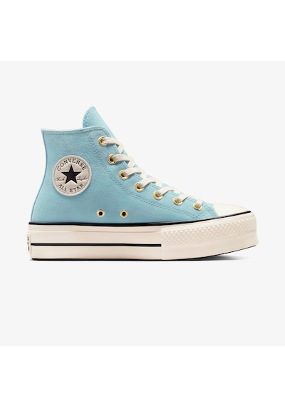 Converse Chuck Taylor All Star Lift Kadın Mavi Süet Platform Sneaker