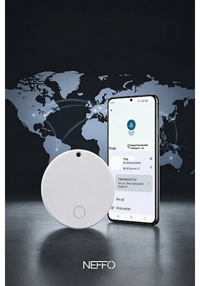Android & Apple iOS Uyumlu Smart Tag Google Akıllı Takip Cihazı - Android Ve Apple iOS Uyumludur