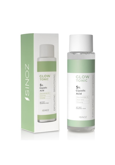 Sinoz %5 Glikolik Asitli Gözenek Sıkılaştırıcı Peeling Etkili Glow Tonik 200 ML
