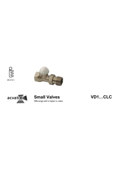 Sıemens Vana Radyatör Düz 3/4'' Vd120clc