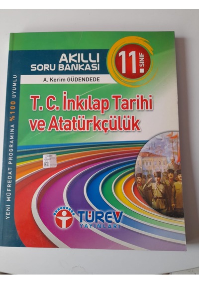 Türev Yayınları 11.sınıf T.c.inkılap Tarihi Soru Bankası