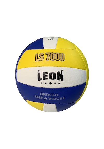 Leon Ls7000 Voleybol Topu El Dikişli Mavi Beyaz Sarı - Beyaz - Mavi