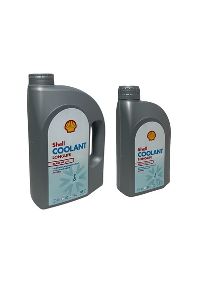 Shell Coolant Longlife 4 Mevsimlik Kırmızı Antifriz 3+1 Litre