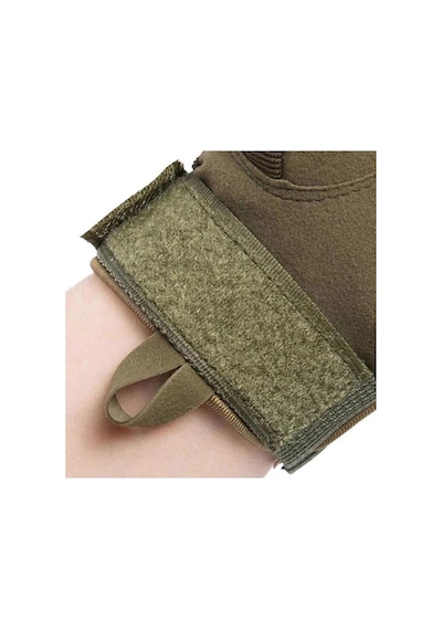 Açıkalın Askeri Malzeme Unisex Tam Parmak Korumalı Taktik Outdoor Eldiven - Haki, M Beden Haki - 275137043 Haki