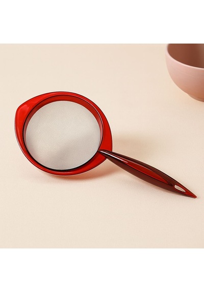 12 Cm Plastik Kulplu Süzgeç 50 x 22