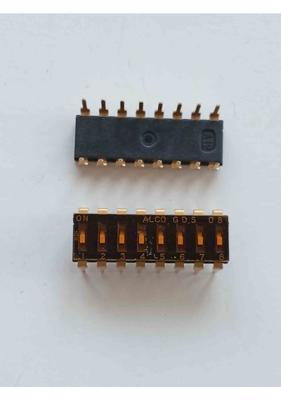 Gds 0804 1-1825006-3 8 Li Dip Swıch 1c Swich 3 Adet