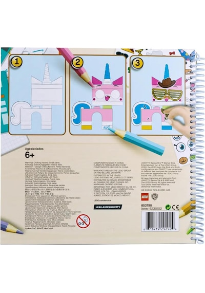 Lego Unikitty Activity Book 853788 - Sticker Boyama Kitabı