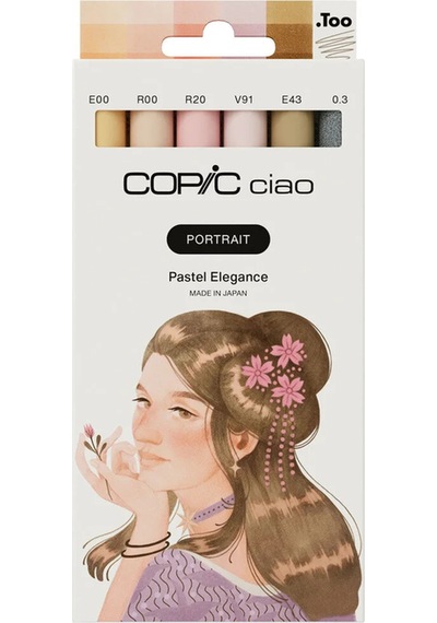 Cıao Portraıt Set Pastel Elegance 6 Lı