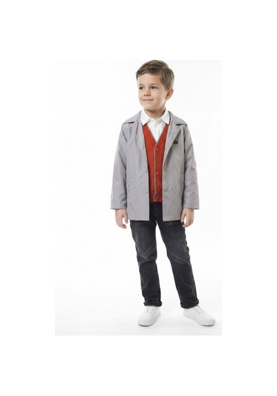 Xo Kids Erkek Çocuk 4lü Alt Üst Takım 2-5 Yaş 12201 Gri
