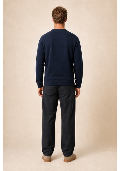 Redline Lines Regular Fit Kışlık Sweatshirt Lacivert