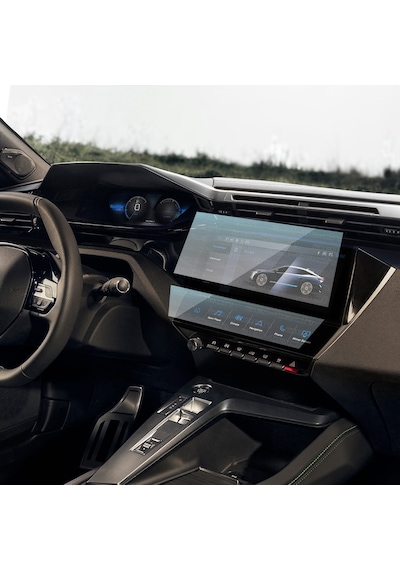 Peugeot 408 Gt 10 İnç Navigasyon Ve Klima Kontrol Uyumlu Nano Ekran Koruyucu 2li Set 2023 2025