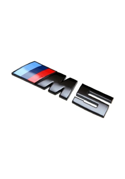 Bmw M5 Bagaj Arma Logo Siyah Krom Ithal Şık Car Aksesuar
