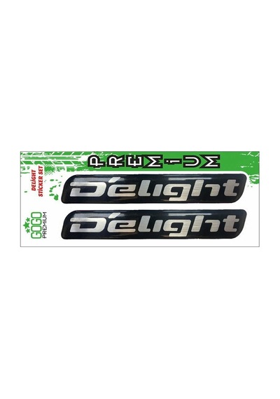 Yamaha Delight 2013 - 2016 Uyumlu Sele Altı Sticker Set Standart