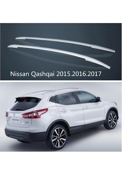 Nissan Qashqai Tavan Kenar Rayı Çıtası Oem Krom 2014-2021 8v