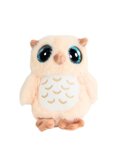 Baykuş Peluş Anahtarlık Çok Renkli