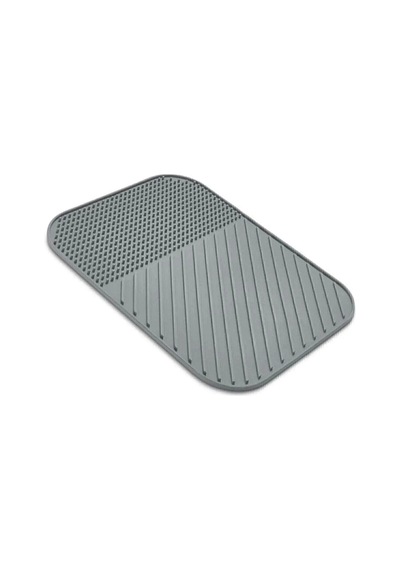 Bulaşıklık Mutfak Tezgahı Çok Amaçlı Mat Bulaşık Matı Kurutma Matı Antrasit 36 Cm X 28 Cm Belirtilme Diğer