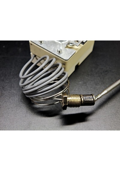 Ego 55.13042.290 Kapiler Termostat 61-215 C Monofaze Sanayi Tipi Fırın Fritöz Rezistans Termostatı 1 Adet