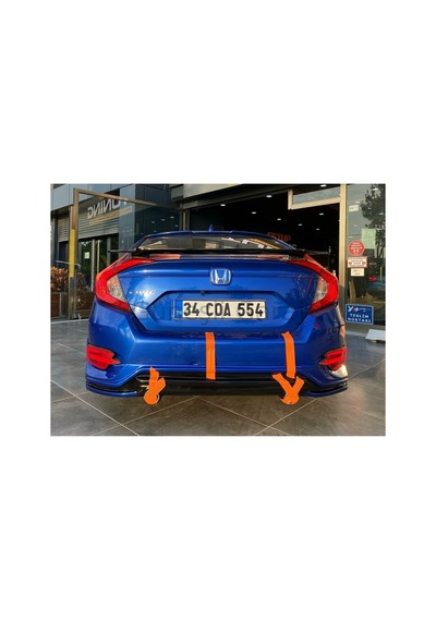 Kit Garaj Honda Civic Fc5 Makyajsız Turbo Body Kit Seti Plastik Boyasız