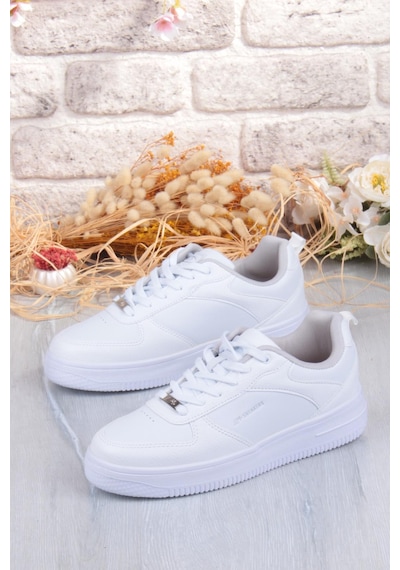 M.p 252 6049 Rahat Hafif Orijinal Ürün Erkek Sneaker Spor Ayakkabı Beyaz