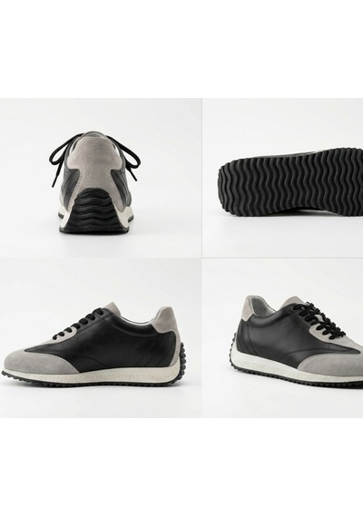 Growish Gd0124 Hakiki Deri & Nubuk Termoaktif Taban Üst Kalite Koku Yapmaz Siyah Antrasit Yeşil Hafif Taban Sneaker Ayakkabı Siyah - Gri Growish Gd0124 Hakiki Deri & Nubuk Termoaktif Taban Üst Kalite Koku Yapmaz Siyah Antrasit Yeşil Hafif Taban Sneaker Ayakkabı Siyah - Gri