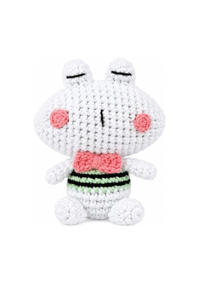 Bakgelal Hello Adorable Amigurumi Kurbağa Yapım Kiti , Kendin Yap Hobi Seti, Türkçe Anlatımlı