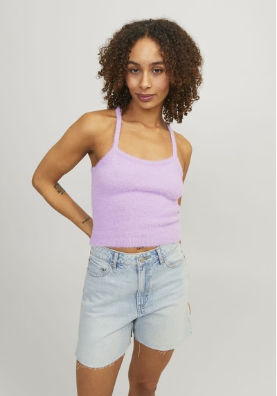 Jack & Jones Kadın Askili Bluz - Olivia 12252454 Lilac Breeze