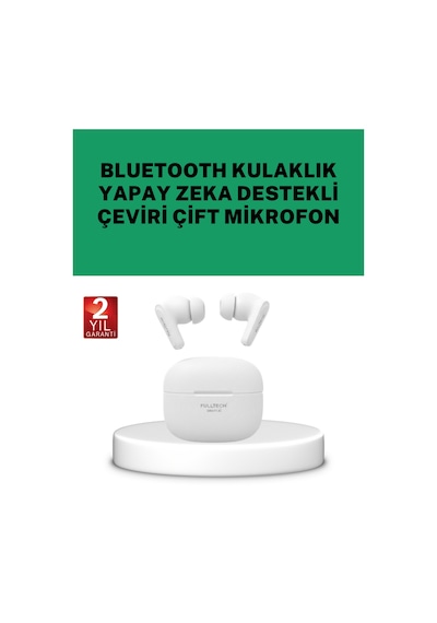 Nrzsnt Gerçek Zamanlı Çeviri Özellikli Kablosuz Kulaklık Profesyonel Kullanım