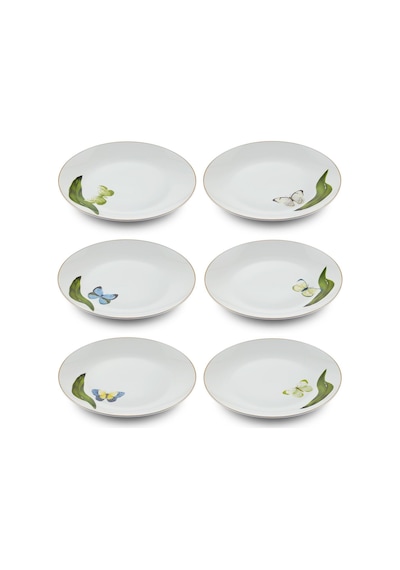The Mia Folium Pasta Tabağı 6 Kişilik