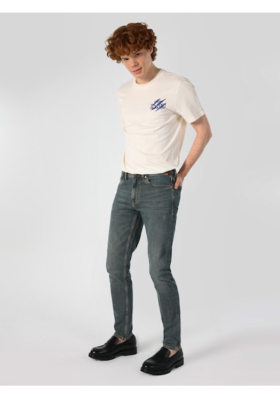 Colin's 041 Danny Slim Fit Düşük Bel Düz Paça Mavi Erkek Jean Pantolon CL1063483_Q1.V1_DN41876