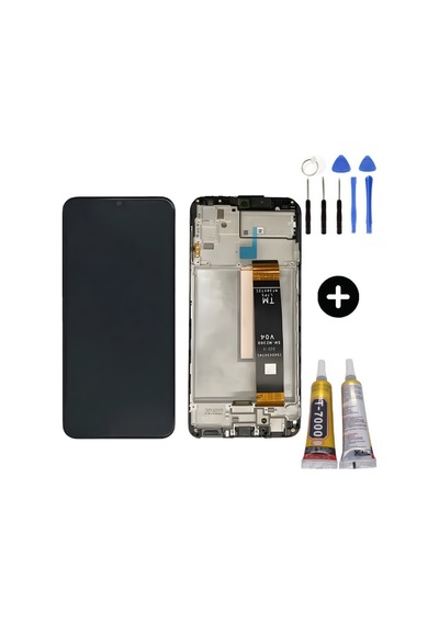 Samsung Galaxy M23 5g Sm-m236 Uyumlu Çıtalı A Kalite Lcd Ekran Dokunmatik + Montaj Seti