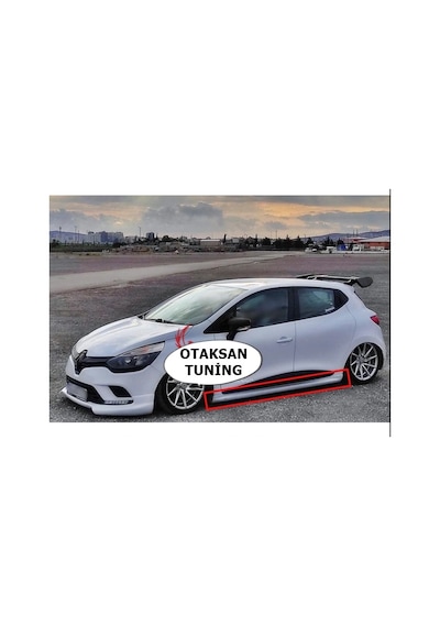 Renault Clio 4 Yan Marşpiyel Takımı R Model Plastik