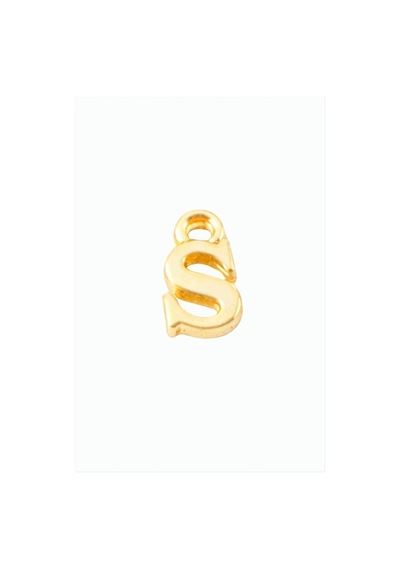 Sarı - 354 - Renkli Püskül - Spt-gld - Ucu Harf