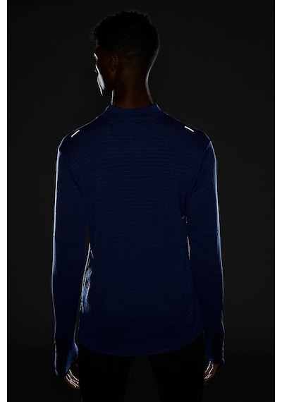 Nike Terma Fit Running Dri Fit Repel Element Half Zip Blue Erkek Yarım Fermuar Termal Spor Koşu Sweatshirt Mavi Melanj Nike Terma Fit Running Dri Fit Repel Element Half Zip Blue Erkek Yarım Fermuar Termal Spor Koşu Sweatshirt Mavi Melanj