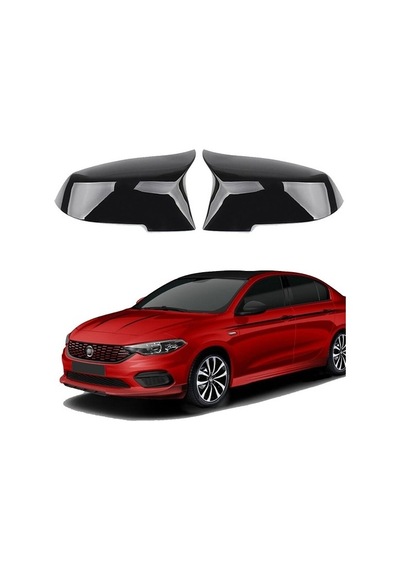 Fiat Egea Yarasa Ayna Kapağı Siyah