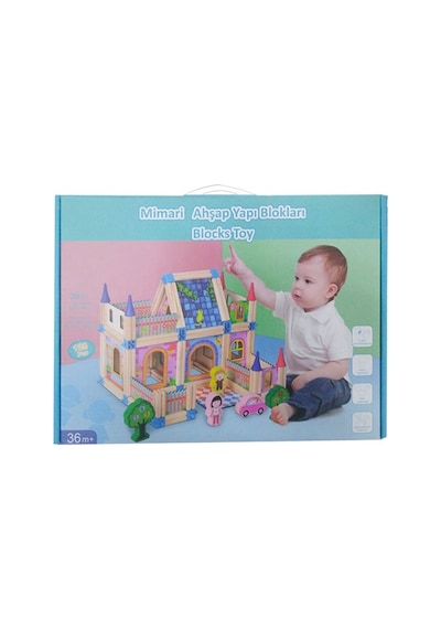 Mimari Ahşap Yapı Blokları