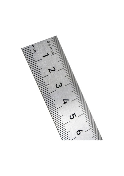 Rox 0199 Çift Taraflı Çelik Cetvel 300 Mm Gümüş