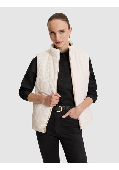 Pierre Cardin Kadın Ekru Mont Yelek 50320364-vr019