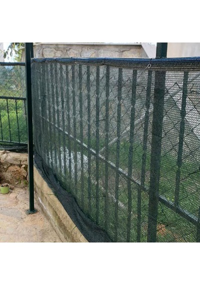 %40 GÖLGELİK 1,25x200 metre GÖLGE KORUMA TÜLÜ BAHÇE ÇİTİ GÖLGELEM