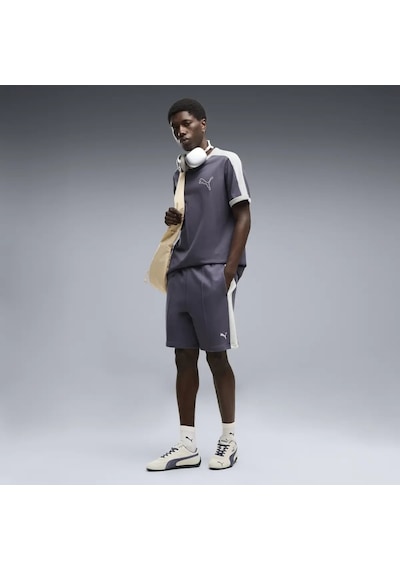 Puma T7 Ringer Tee Mavi Erkek T-shirt