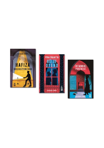 Genç Timaş Kayahan Demir 3 Kitap - Istanbul Portresi - Pera Palasta Gölge Oyunu - Hafıza Koleksiyoncusu