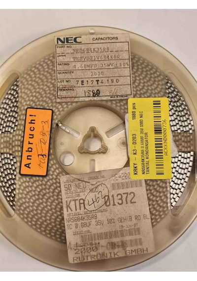 Nrs684k35r8 0.68mf 35v Tantal Kondansatör 50 Adet