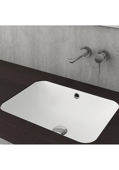 Bocchi Scala Tezgah Altı Lavabo Mat Beyaz 1006-002-0125