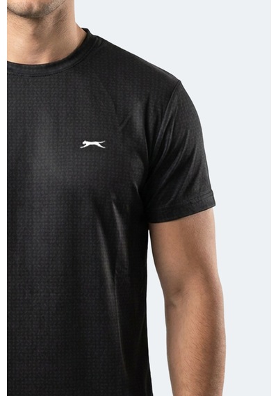 Slazenger Rıft Erkek Oversıze Siyah Tişört