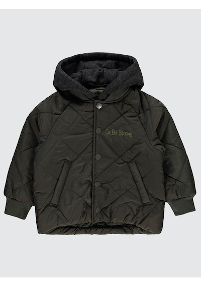 Civil Boys Kapitone Owersize 2-5 Yaş Mont - Haki Açık Haki