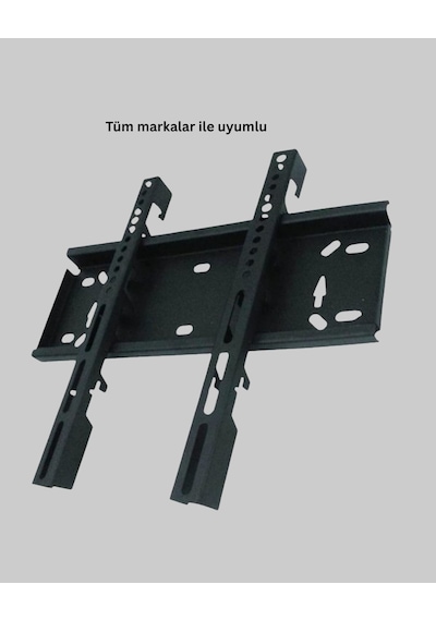 Ayarlanabilir 32-42 İnç Led Tv Duvar Askı Braketi 40 Kg Taşıma